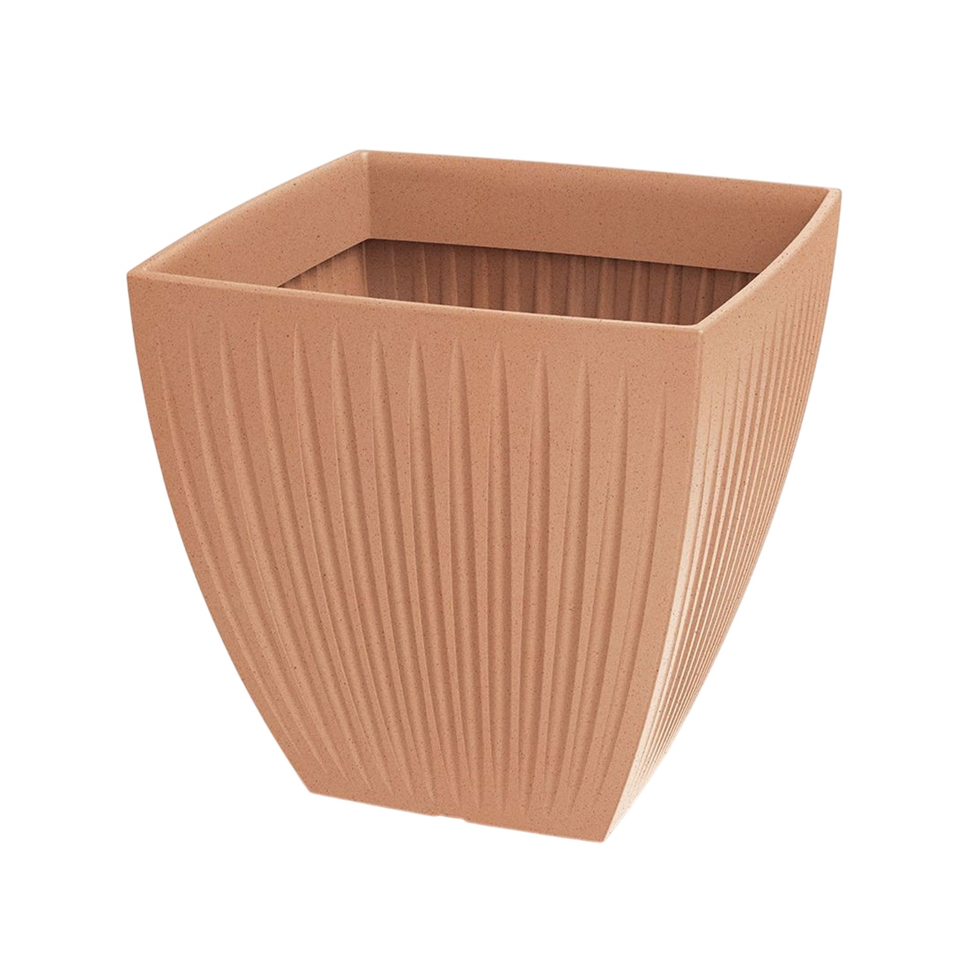 Maceta Latia Square Midl Ø30x30 Terracota_0