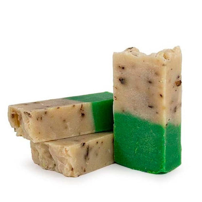 Pack 2 Jabón Natural Aloe Vera Y Rosa Mosqueta - Hidrata Y Regenera Piel Seca Y Arrugada - Mejora Cicatrices Y Estrías_0