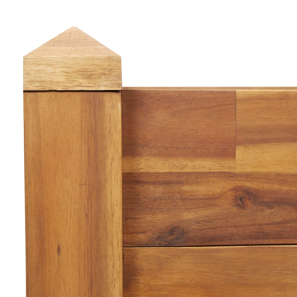 Arriate De Madera Maciza De Acacia 110x60x84 Cm_5