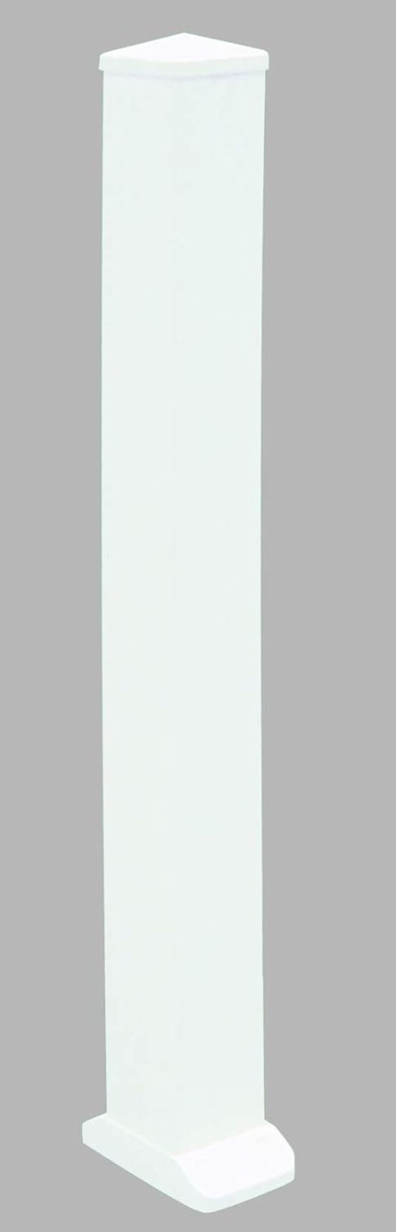 Duramax -poste De Valla De Pvc - Color Blanco Roto_0