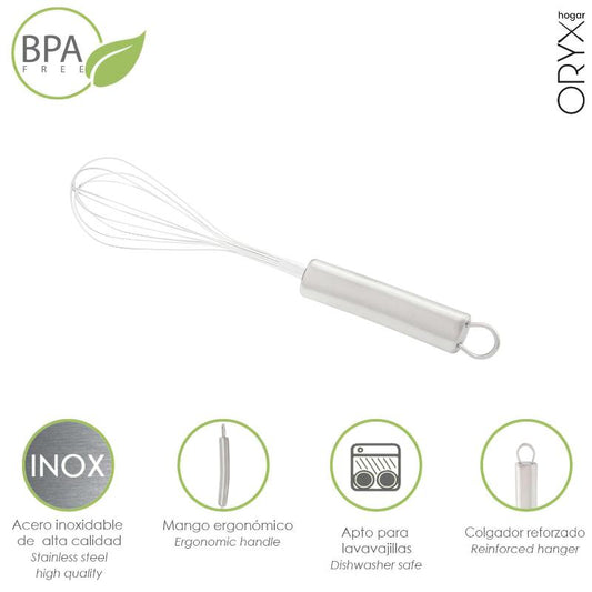 Varilla Batidora Acero Inoxidable 6 X 27,5 (alt.) Cm.
