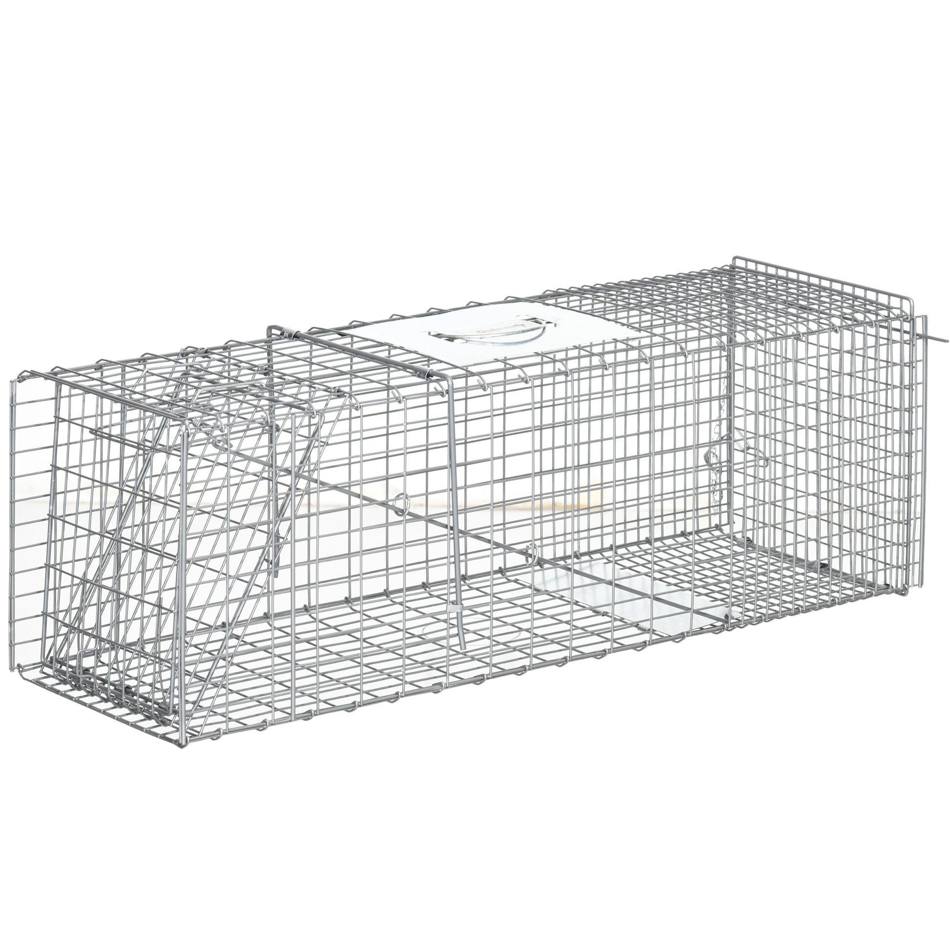 Outsunny Trampa Para Animales Vivos Plegable 93x31x34_0