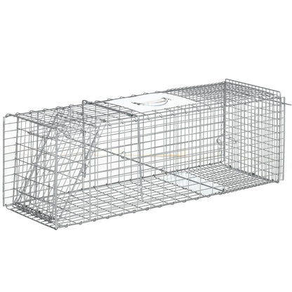Outsunny Trampa Para Animales Vivos Plegable 93x31x34_0