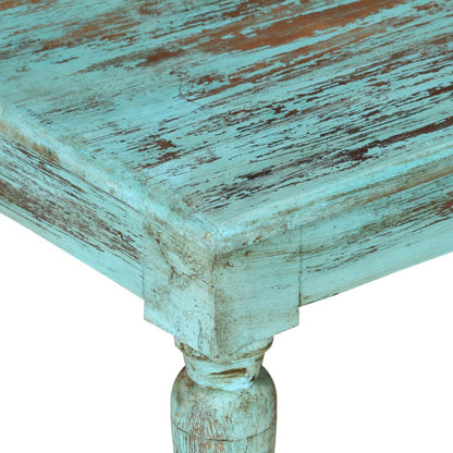 Mesa De Centro De Madera Maciza Reciclada 110x50x34 Cm_2