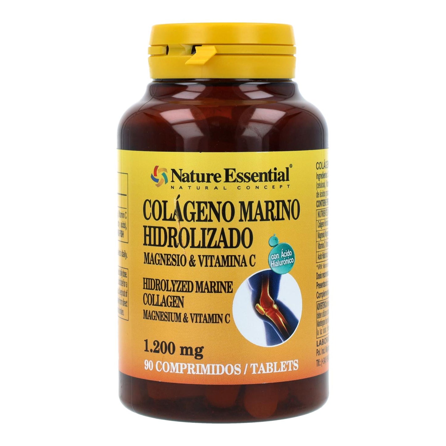 Colágeno marino hidrolizado + MG 1200 mg 90 comp