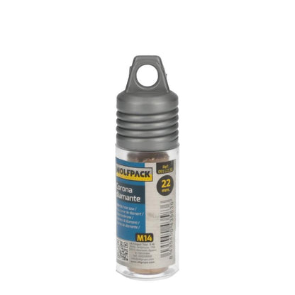Corona Diamante Para Amoladora Ø 22 Mm. Conexión Rosca M14. Corte Seco_2