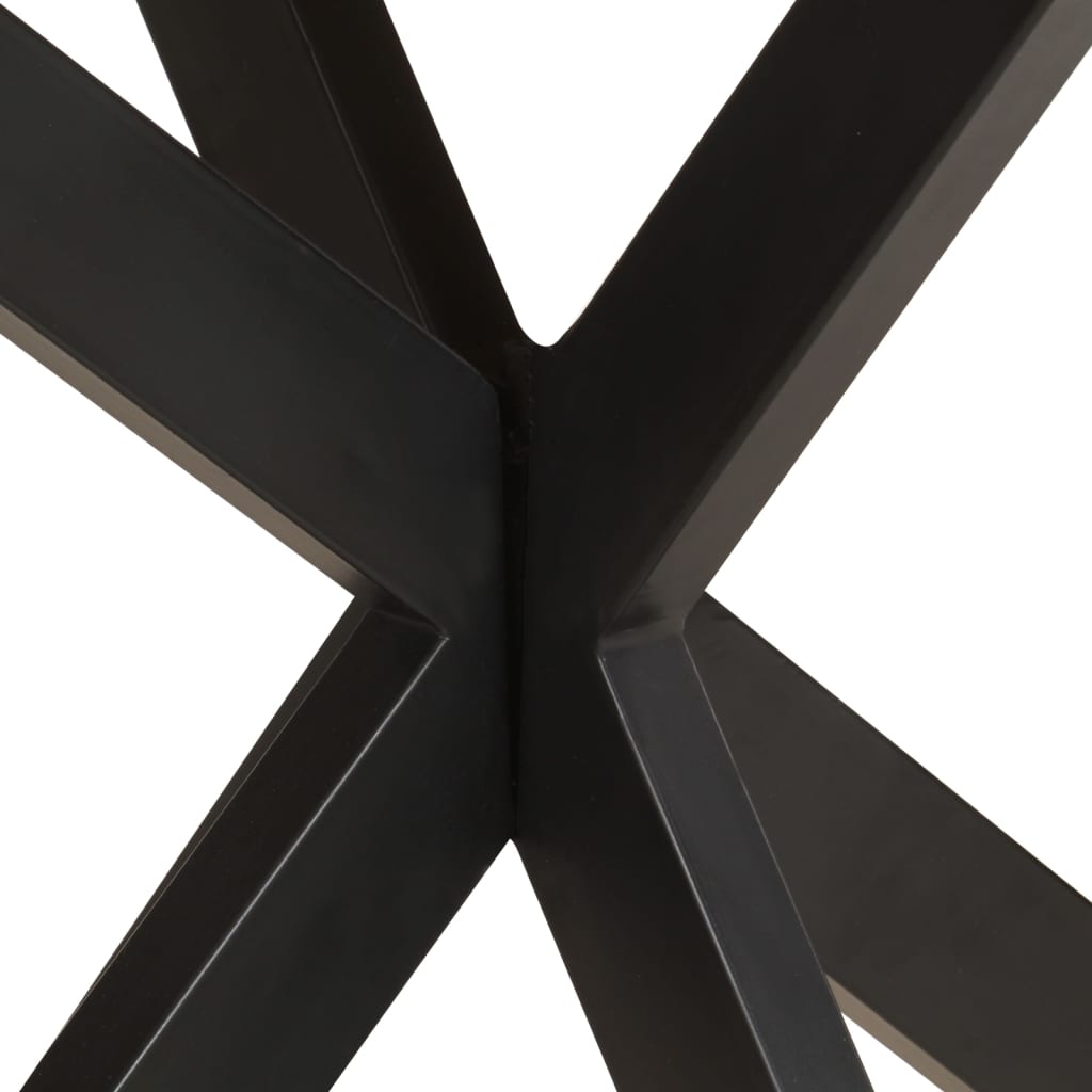 Mesa De Comedor Madera Maciza De Acacia 140x80x75 Cm_4