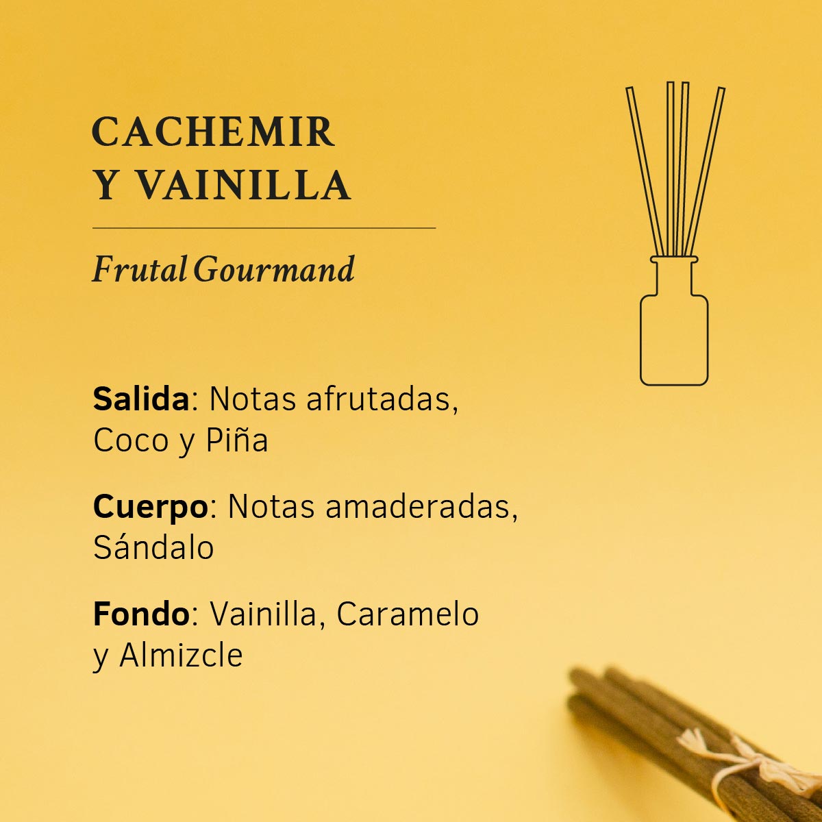 Ambientador Mikado Cachemir y Vainilla SYS Aromas 100 ml | Colección 1991 | Aroma Dulce y Cálido | Reconfortante_4