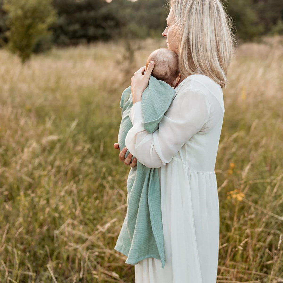 Muselina 120x120 Cm Salvia Muslin Baby_2
