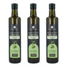 Pack 3x Aceite de oliva virgen extra de cosecha temprana verde sin filtrar Planeta Huerto 500 ml