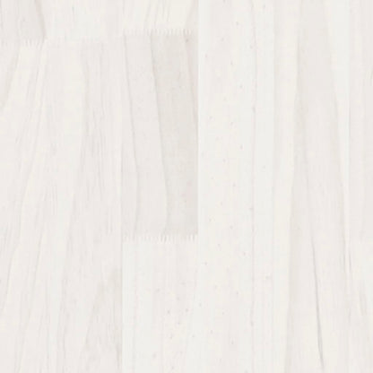 Mesitas De Noche 2 Uds Madera Maciza Pino Blanco 40x30,5x35,5cm_4
