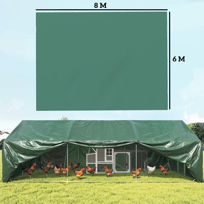Outsunny Lona Impermeable Exterior 6x8 M_2