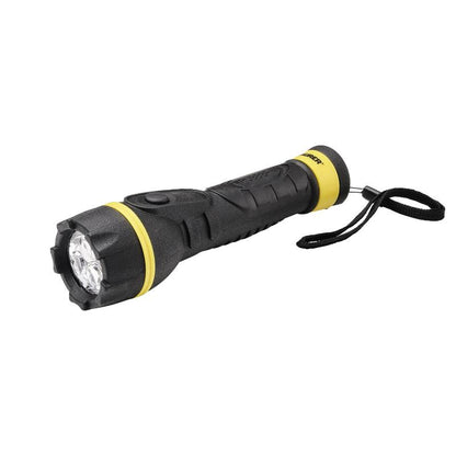 Linterna Led De Mano Goma Antideslizante A Pilas (2 Aa) 55 Lumenes 1 Watt. Protección Ip44_0