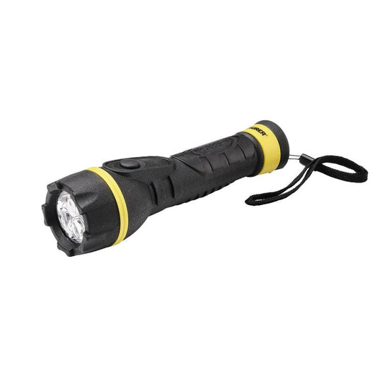 Linterna Led De Mano Goma Antideslizante A Pilas (2 Aa) 55 Lumenes 1 Watt. Protección Ip44_0