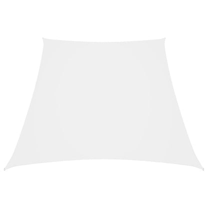 Vidaxl Toldo De Vela Tela Oxford Trapecio Blanco 2/4x3 M_0