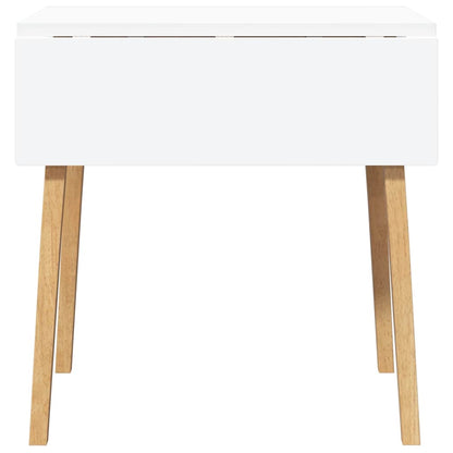 Dining Table Natural Solid Wood Rubber_3
