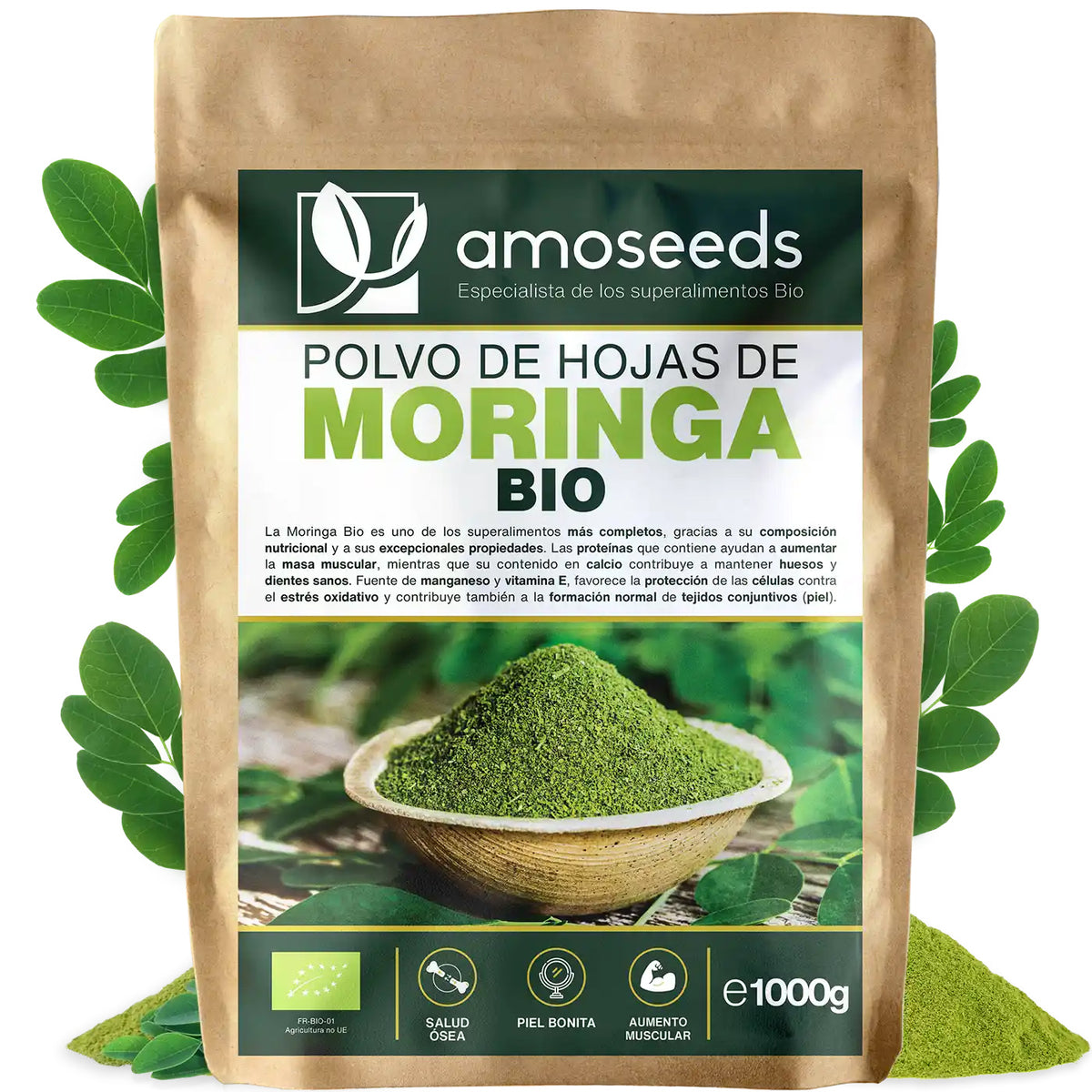 Moringa En Polvo Bio 1kg_0