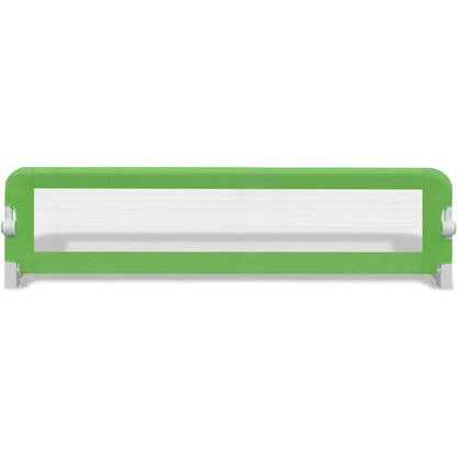 Barandilla De Seguridad Cama De Niño 2 Uds Verde 150x42 Cm_3