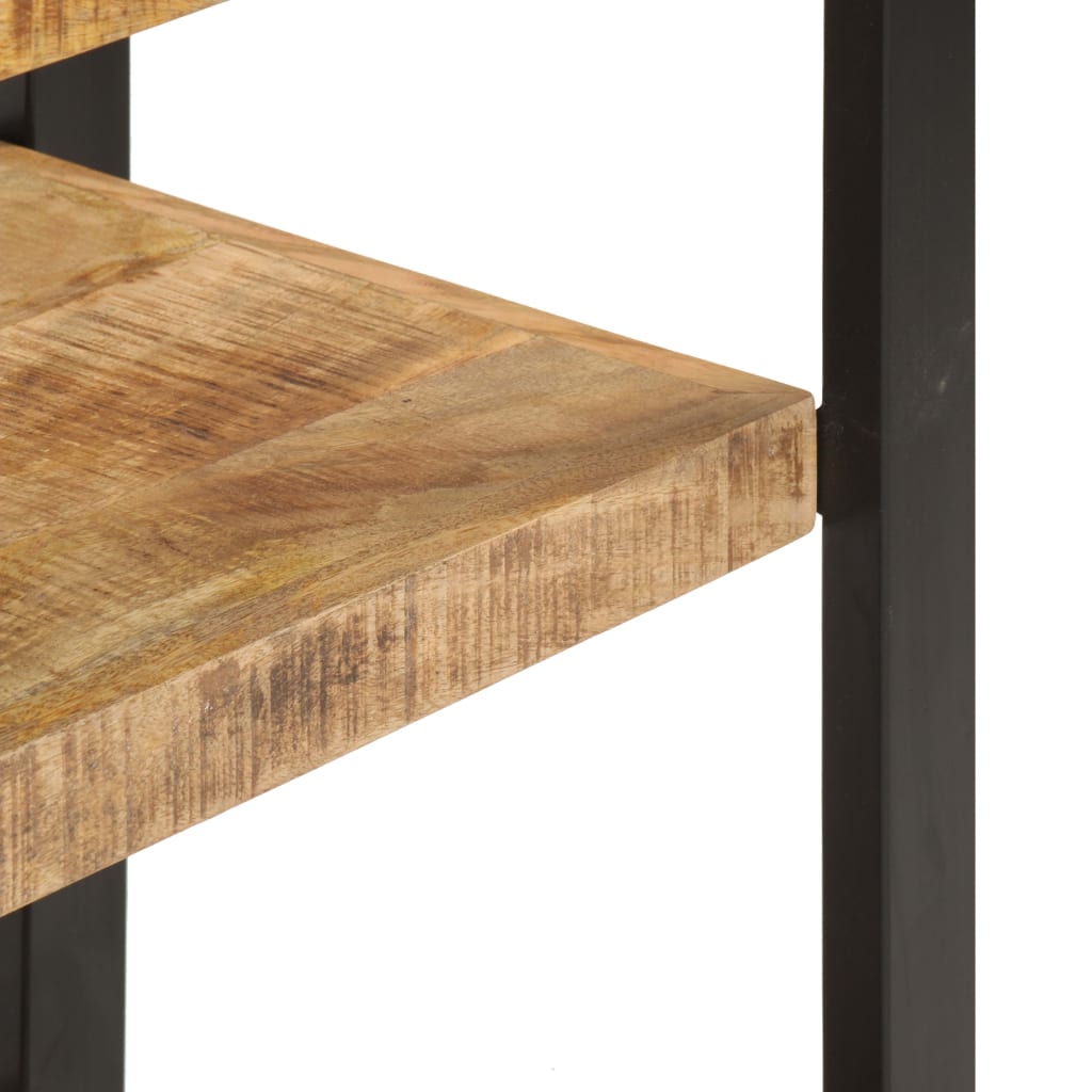 Mesa De Bar Madera Maciza De Mango Rugosa 120x40x101 Cm_4