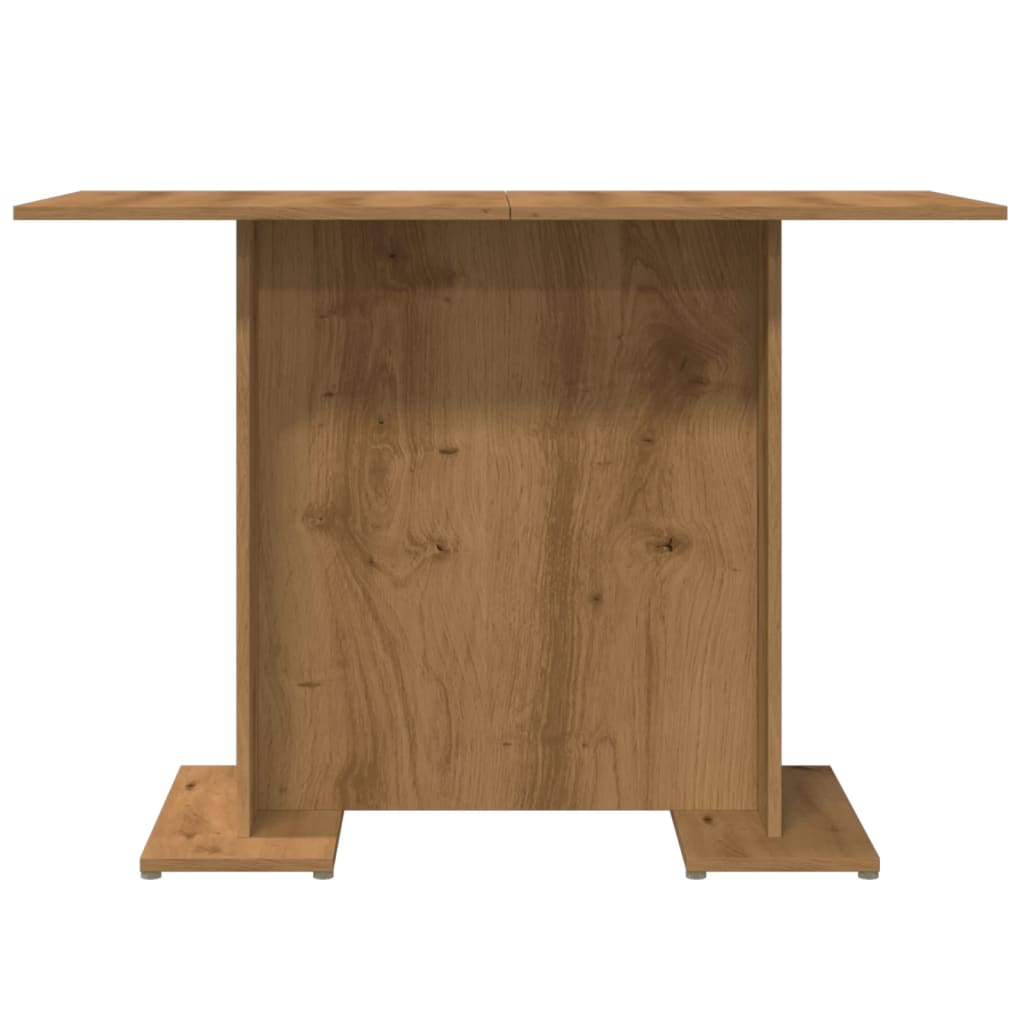 Mesa De Comedor Madera Ingeniería Roble Artisan 110x60x75 Cm_3