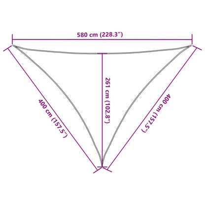 Vidaxl Toldo De Vela Hdpe Verde Claro 160 G/m² 4x4x5,8 M_2
