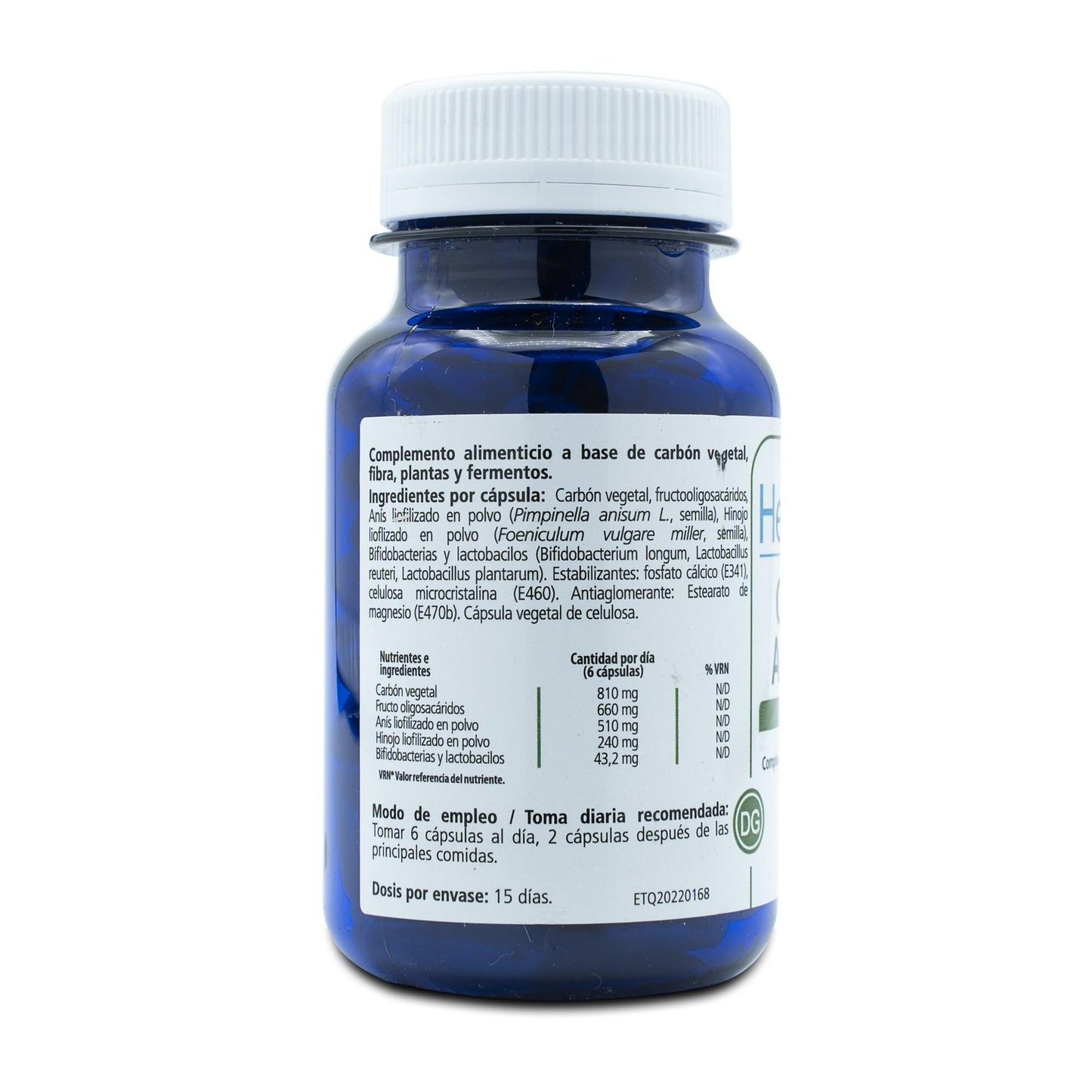 Carbón Activado 550mg H4U 90 cáp