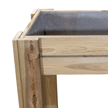 Mesa De Cultivo Hana Profunda 20cm Vidahuerto 150x80x80 Cm.