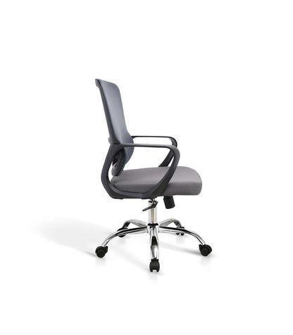 Silla Despacho Giratoria Elevable Acabado Gris, 60m(ancho) 100/110cm(altura) 61cm(fondo)_2