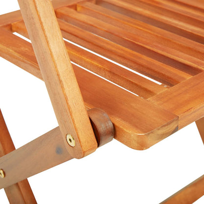 Vidaxl Set Comedor De Jardín Plegable 7 Piezas Madera Maciza De Acacia_4