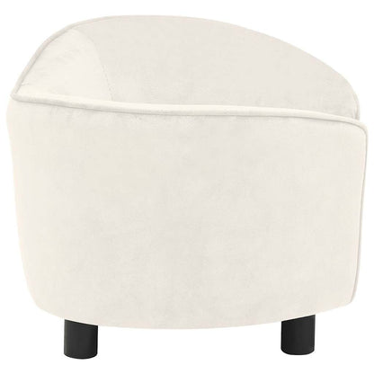 Vidaxl Sofá Para Perros Felpa Crema 69x49x40 Cm_3