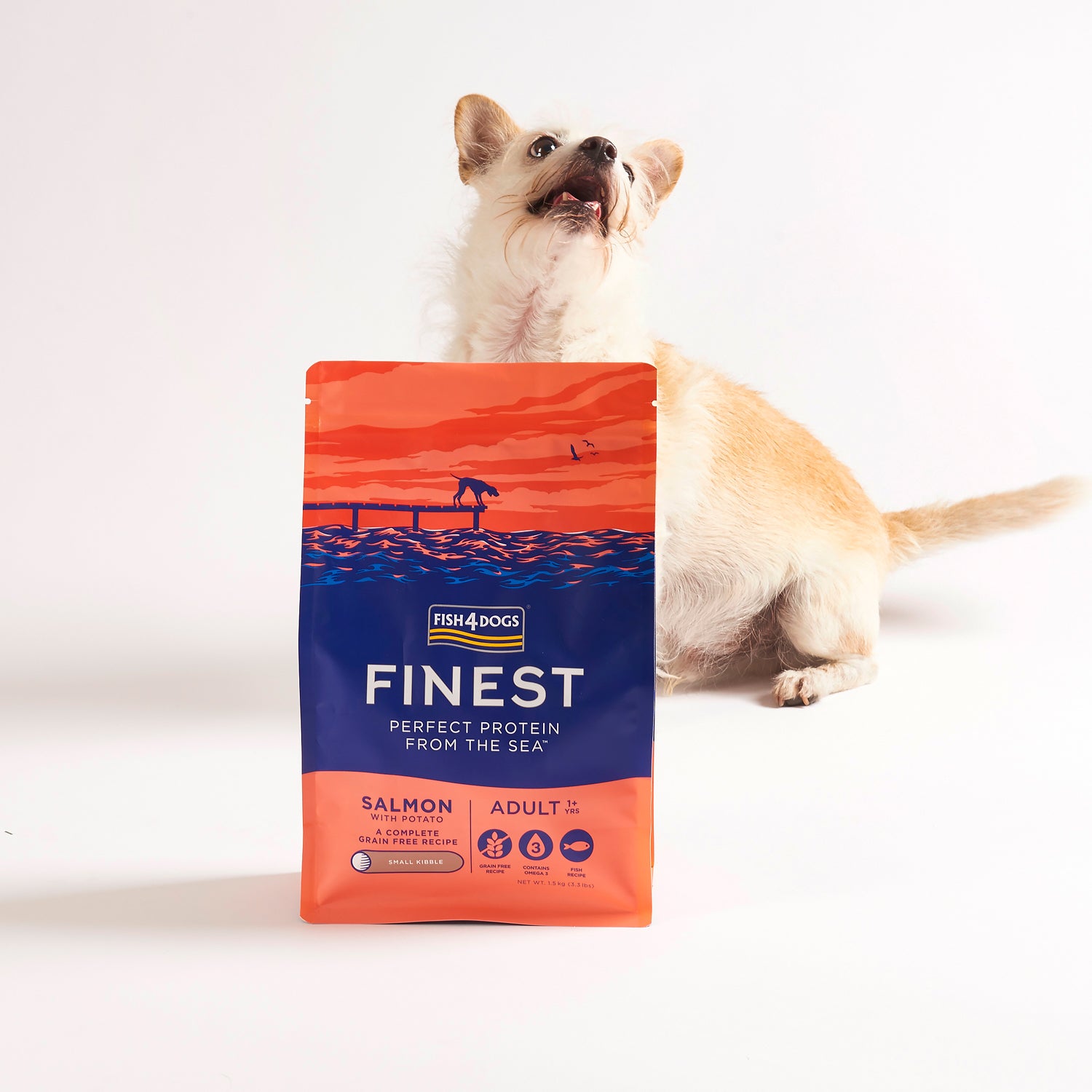 Fish4dogs Pienso Para Perro Adulto Sin Cereales – Salmón Y Patata Razas Pequeñas 1,5 Kg_4