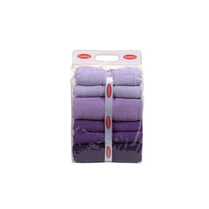 Juego De Toallas De Baño (4 Piezas) Lila Ligera, Lila, Púrpura, Morado Oscuro_3