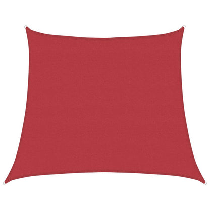 Vidaxl Toldo De Vela Rojo Hdpe 160 G/m² 4/5x4 M_0