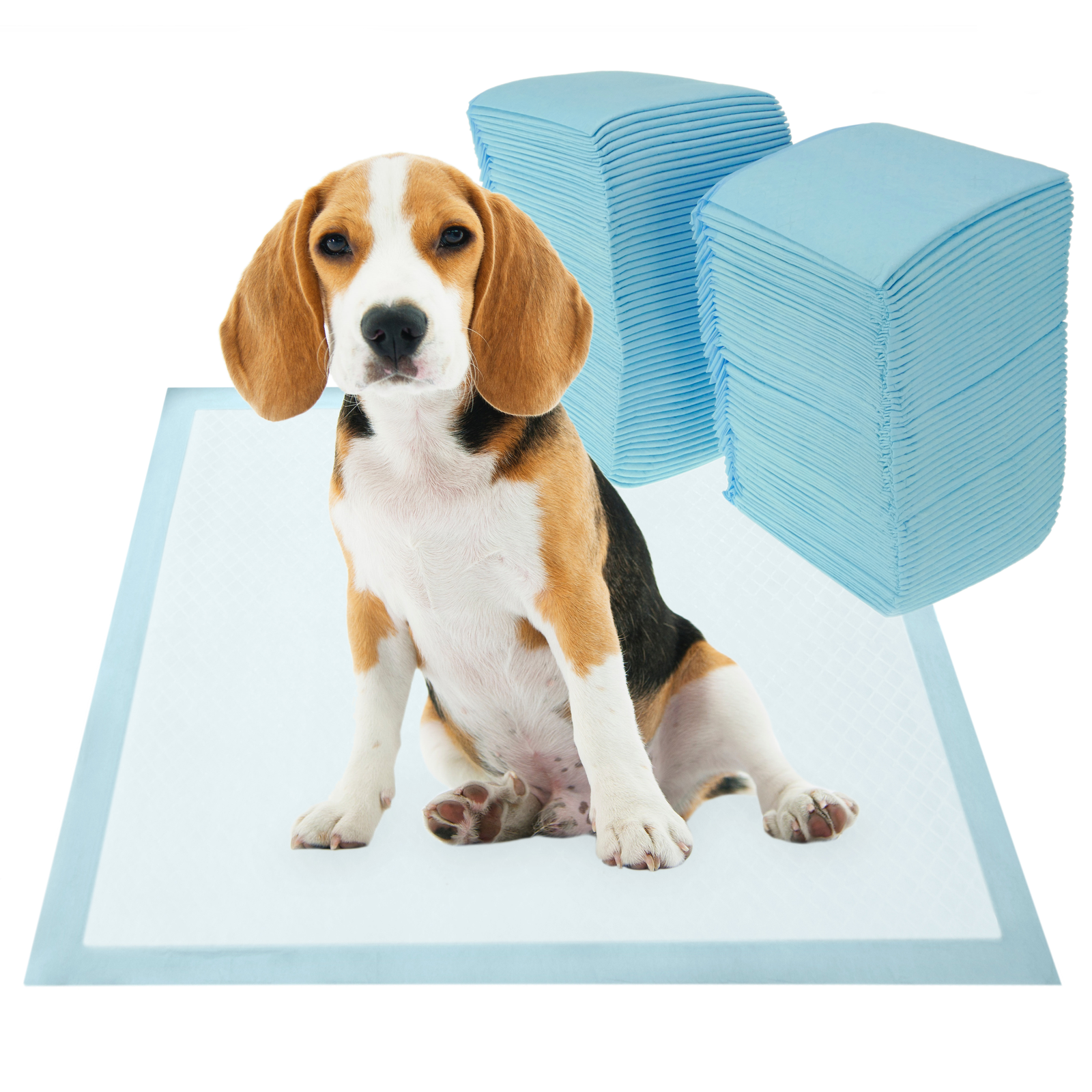 50 Empapadores Absorbentes De 45 X 60 Cm. Toallas De Entrenamiento Para Perros Cachorros_1