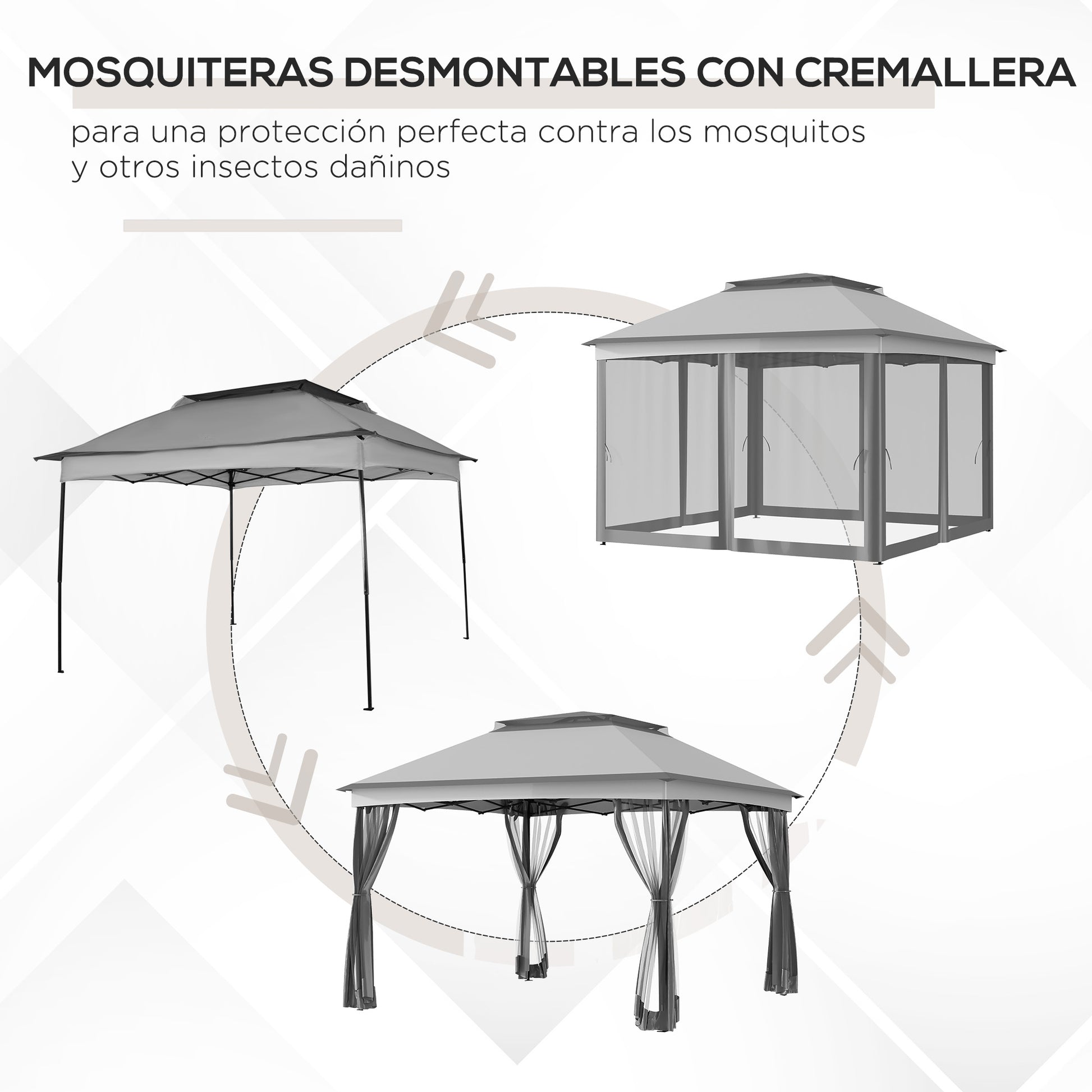 Outsunny Carpa Plegable Gazebo 3_3