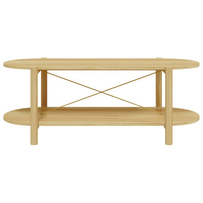 Mesa De Centro Madera Contrachapada 110x48x40 Cm_3