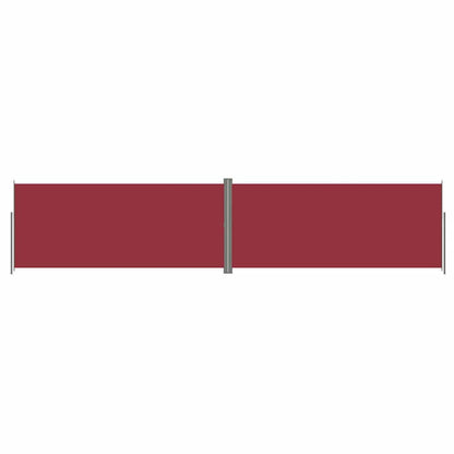 Vidaxl Toldo Lateral Retráctil Rojo 220x1000 Cm_0