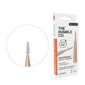 Hm Cepillo Interdental Bambu Talla 1 Naranja The Humble