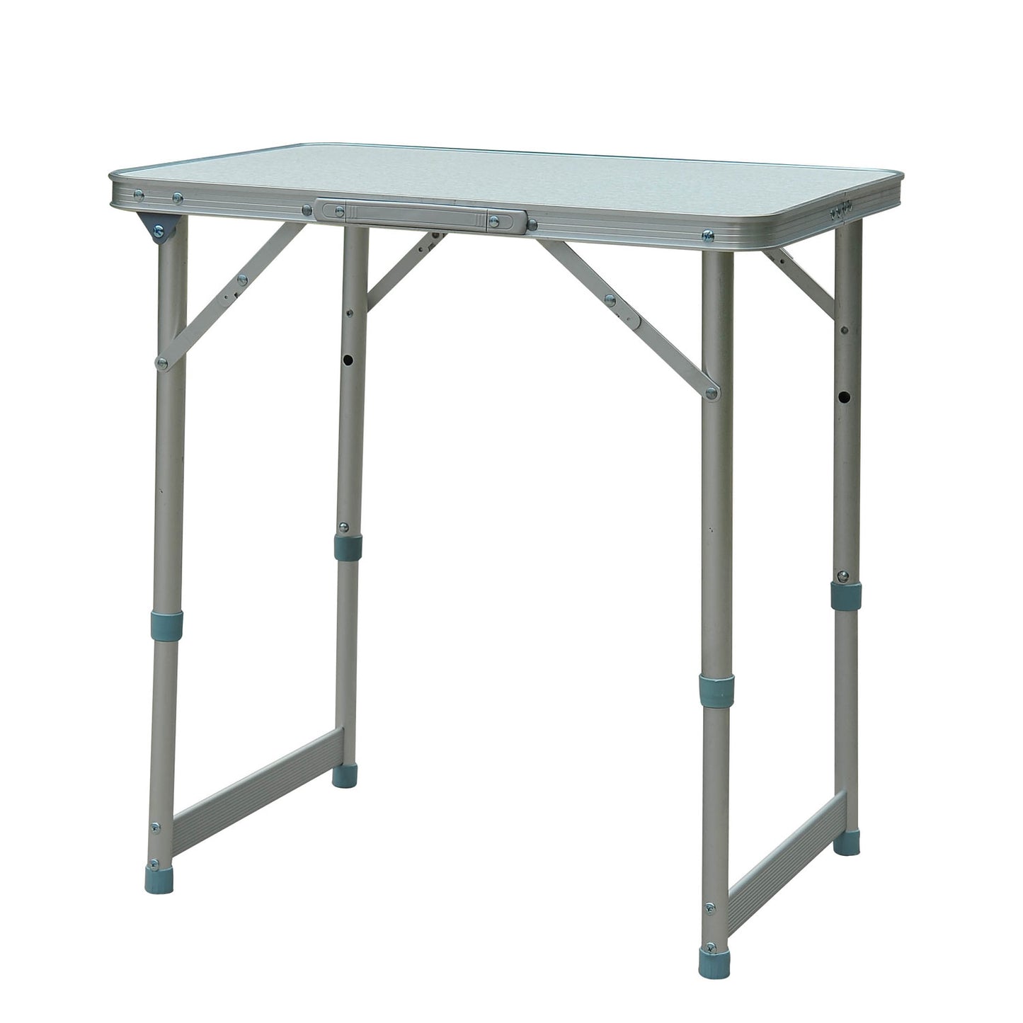Outsunny Mesa Plegable Como Una Maleta Para Playa Camping 60x45x64cm Aluminio_0