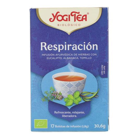 Yogi Tea BIO Respiración profunda 17 bolsitas