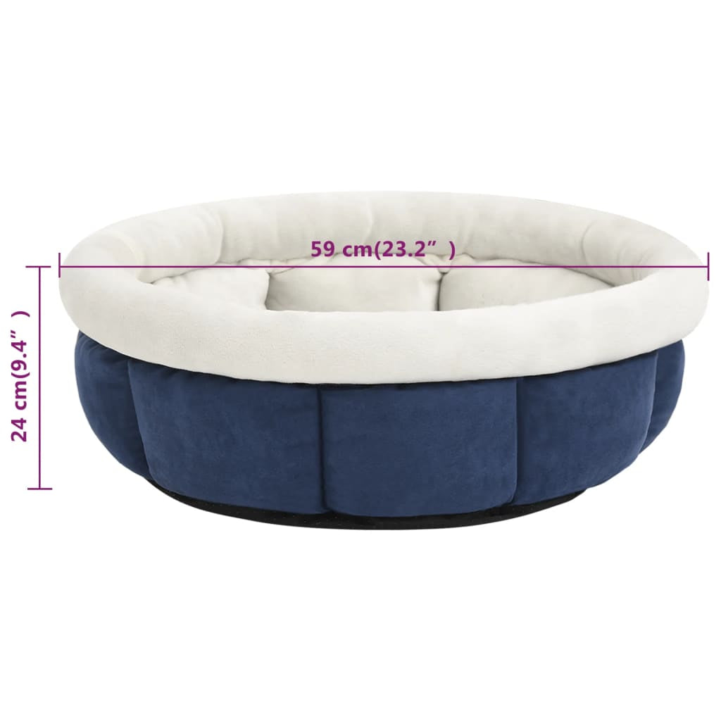Vidaxl Cama Para Perros Azul 59x59x24 Cm_2