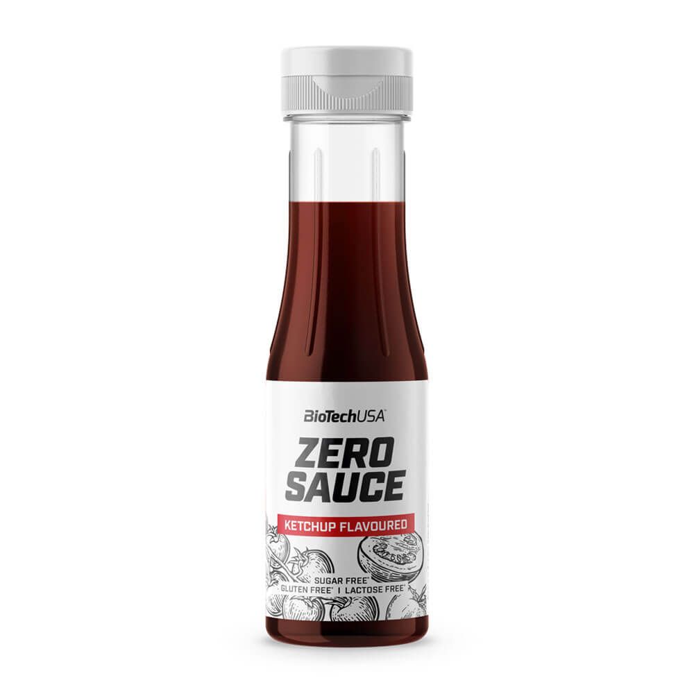 Zero Sauce (salsa Cero) - 350ml - Ketchup - Salsas Y Siropes - Biotech Usa_0