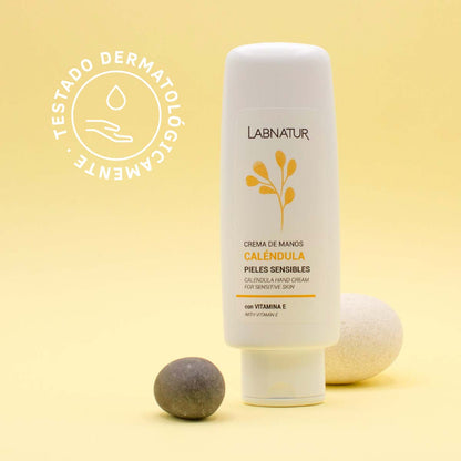 Crema de Manos Caléndula Labnatur 150 ml | Hidratante | Calmante | Manos Secas y Sensibles_2