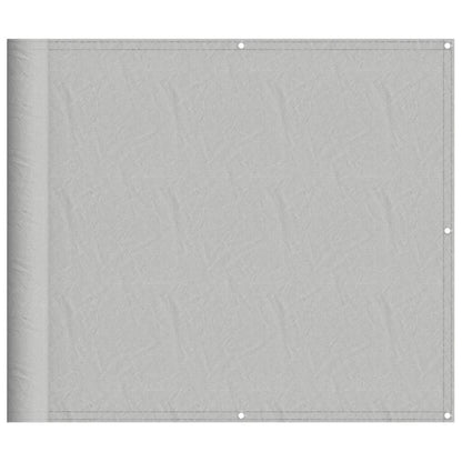 Vidaxl Pantalla De Balcón 100% Poliéster Oxford Gris Claro 90x300 Cm_0
