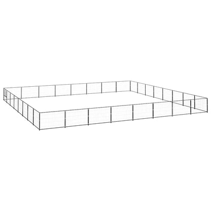 Perrera Acero 64 M² Negra_0