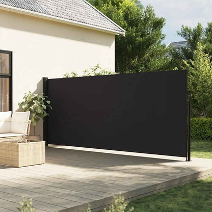 Vidaxl Toldo Lateral Retráctil Negro 180x500 Cm_1
