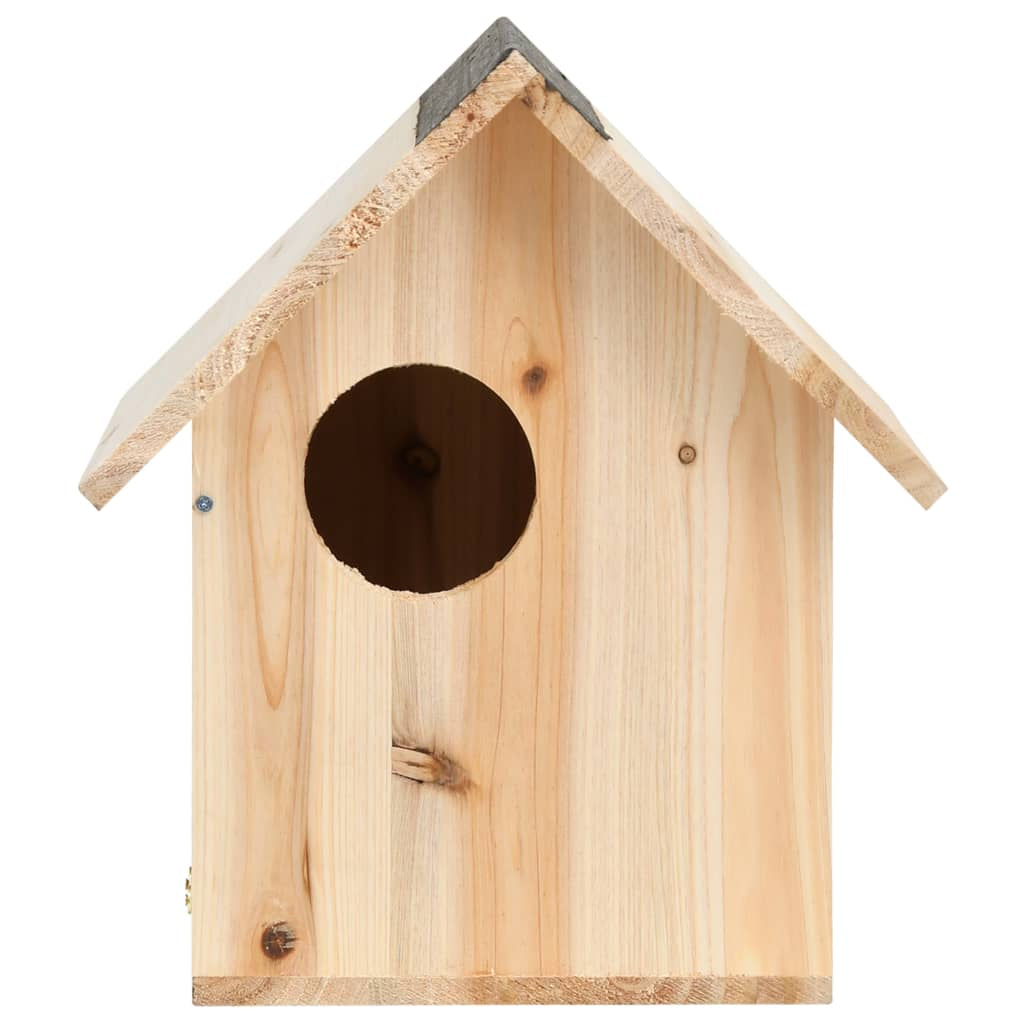 Vidaxl Casa Para Ardillas Madera Maciza De Abeto 26x25x29 Cm_1