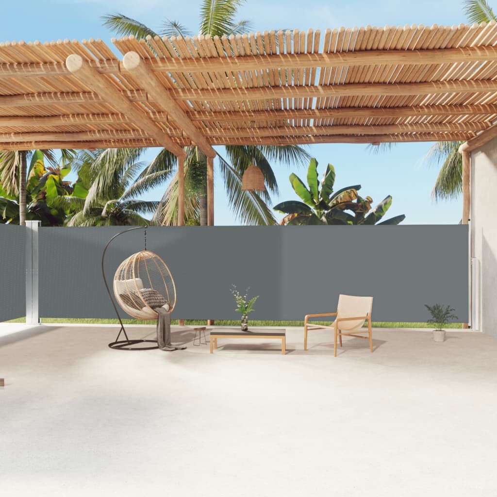 Vidaxl Toldo Lateral Retráctil Antracita 180x1200 Cm_1