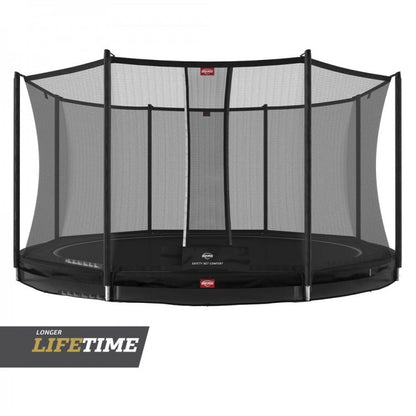Cama Elastica Berg Inground Favorit 380 + Red Comfort Negro._0