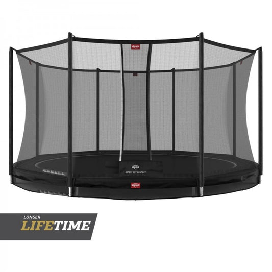 Cama Elastica Berg Inground Favorit 380 + Red Comfort Negro._0